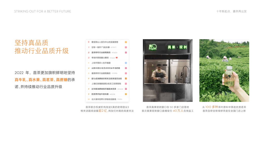 喜茶十年，居然给自己做了个PPT插图30