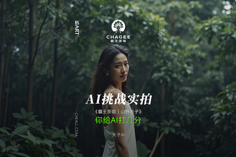 霸王茶姬AI广告